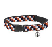 Buckle-Down BAC-W32671-NM Breakaway - Collar para Gato (Talla Mediana a Cuadros, 1,27 cm)