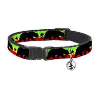 Buckle-Down BAC-W35521-NM Breakaway - Collar para Gato (Talla Mediana del Cuello, 1,27 cm)