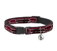 Buckle-Down BAC-W35587-NM Breakaway - Collar para Gato (Talla Mediana del Cuello, 22 cm, Ancho: 20,32 cm)