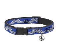 Buckle-Down BAC-W38102-NM Breakaway - Collar para Gato (Talla Mediana de Cuello, 1,27 cm), Color Celta