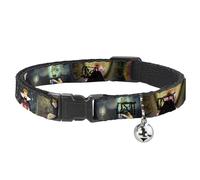 Buckle-Down BAC-WDY058-NM Breakaway - Collar para Gato (Cuello Mediano)