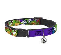 Buckle Down BAC-WNT039-NM Breakaway - Collar para Gato (1/2" x 8-12")