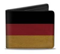 Buckle-Down Billetera Bifold Alemania, 4 x 3.5 pulgadas