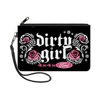 Buckle-Down Buckle-Down - Cartera con cremallera para camiones Ford, accesorio grande, camiones Ford, 8 x 5 pulgadas, Camiones Ford, 8" x 5"