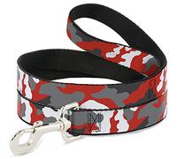 Buckle-Down Camo Orange - Correa para Mascota, 15,2 x 3,8 cm