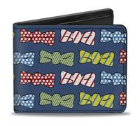 Buckle-Down Cartera Bifold para hombre, 10,1 cm x 8,89 cm