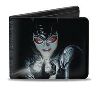 Buckle-Down Cartera de dos pliegues, Catwoman Holding Diamond Batman Issue 685 Comic Book Cover