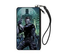 Buckle-Down Cartera de lona con cremallera, The New 52 Detective Comics Issue 25 James Gordon Cover Pose, S