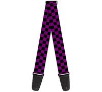 Buckle-Down Checker, Checker Black/Purple