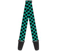 Buckle-Down Checker, Checker Black/Teal