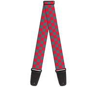 Buckle-Down Checker, Checker Crimson Red/Gray