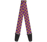 Buckle-Down Checker, Checker Purple/Gold