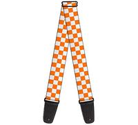 Buckle-Down Checker, Checker White/TN Orange