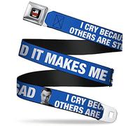 Buckle Down cinturón del cinturón de seguridad para niños X-Grande Multicolor