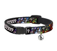 Buckle-Down Collar de Gato Separable - Guardianes de la Galaxia Bloques de Postura de 5 Personajes