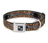 Buckle-Down - Collar para Perro, diseño de Ojo de Tigre de 23 a 38 cm, tamaño pequeño