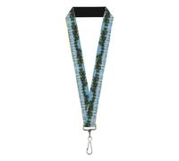 Buckle-Down Cordón, Multicolor, 1" InchWide - 22 Inch Long