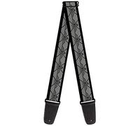 BUCKLE-DOWN correa para guitarra, BD Monogram2 Gray/Black