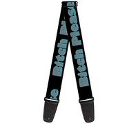 BUCKLE-DOWN correa para guitarra, BITCH PLEASE Black/Blue/Gray