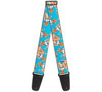 BUCKLE-DOWN correa para guitarra, Blonde Pin Up Girl Bright Blue