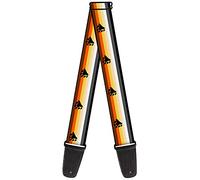 BUCKLE-DOWN correa para guitarra, Flag Bear Pride2 Black/Brown/Orange/Yellow/Tan/White/Gray/Black