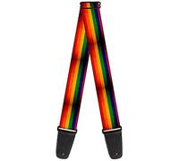 BUCKLE-DOWN correa para guitarra, Flag Pride Distressed Rainbow