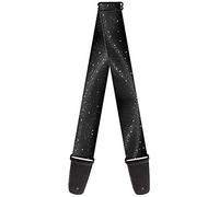 Buckle-Down - Correa para guitarra, Galaxy Arch Black/Gray/White
