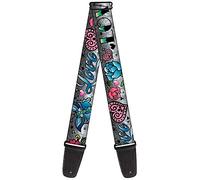 BUCKLE-DOWN correa para guitarra, Love Gray