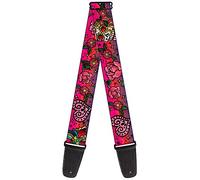 Buckle-Down - Correa para guitarra, Love Kills CLOSE UP Pink