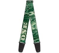 BUCKLE-DOWN correa para guitarra, One Dollar Bill Eye of Providence/Bald Eagle CLOSE UP
