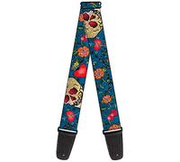 BUCKLE-DOWN correa para guitarra, Only God Can Judge Me CLOSE UP Blue