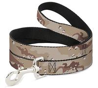 Buckle-Down Correa para Mascotas - Desert Camo Tans/Browns