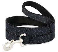 Buckle-Down Correa para Mascotas - Gris Placa de Diamante
