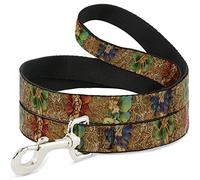 Buckle-Down Correa para Perro Tatuaje Johnny Fairy mordedor de uñas 6 pies de Largo 1.0 Pulgadas de Ancho
