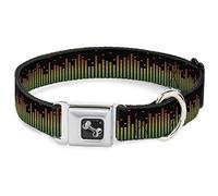 Buckle-Down DC Equalizer - Collar para Perro, tamaño mediano/11-17
