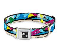 Buckle-Down DC-W30252-WM - Collar para cinturón de Seguridad para Perro, tamaño Mediano, Escena de Playa 2
