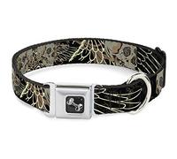 Buckle-Down DC-W30275-S- Collar para cinturón de Seguridad para Perro, pequeño, diseño de Calavera Dura BD 02
