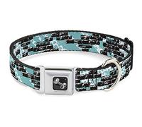 Buckle-Down DC-W30718-WL - Collar para cinturón de Seguridad para Perro, Talla Grande, Color Verde