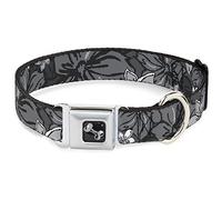 Buckle-Down DC-W30881-WS - Cinturón de Seguridad para Perro, Talla S, Color Gris