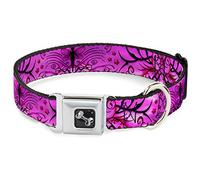 Buckle-Down DC-W32048-WS - Cinturón de Seguridad para Perro, Talla S, Color Rosa