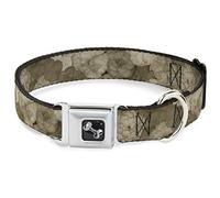 Buckle-Down DC-W32216-WM - Collar para Perro, tamaño Mediano, diseño Floral Vivo