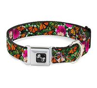 Buckle-Down DC-W32218-WM - Collar para Perro, tamaño Mediano, diseño de Mariposas