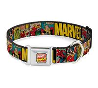 Buckle-Down DC-WAV042-M AVA Marvel Comics Collar para Perro, mediano/11-17