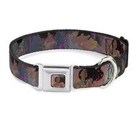 Buckle-Down DC-WDY069-WL DYCW Pocahontas Colors of The Wind - Collar para Perro a Todo Color, Ancho grande/45,7 cm - 81,2 cm