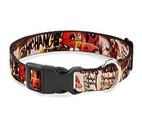 Buckle-Down Deadpool Kills Deadpool #2 Funda Dynamite Chimichanga Clip de plástico Cuello, 1" x 9-15"/Small