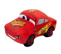 Buckle-Down Disney - Juguete para Perro, réplica del Coche de Carreras Rayo Mcqueen de Pixar Cars, Peluche