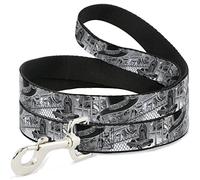 Buckle-Down DL-6FT-W31302 Mi Vida Loca - Correa para Mascota, 15,2 cm de Largo, 2,5 cm de Ancho