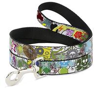 Buckle-Down DL-6FT-W31333-W - Cráneo para Mascotas, 15,2 cm de Largo, 3,8 cm de Ancho