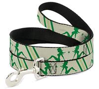 Buckle-Down DL-6FT-W31381 - Barro para niña con diseño de rayas, color verde y verde