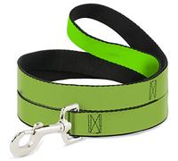 Buckle-Down DL-6FT-W31413-W - Correa para Mascota, Color Verde neón, 15,2 cm de Largo, 3,8 cm de Ancho